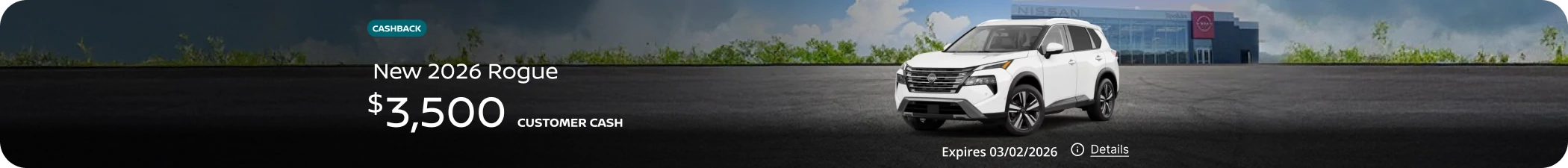 SRP New 2026 Rogue Cash